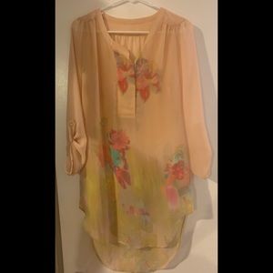Vintage Floral Tunic